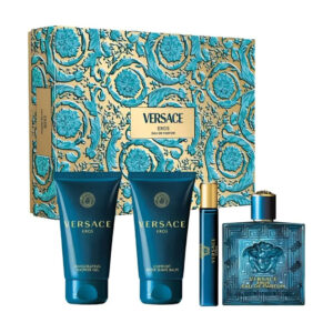 VERSACE EROS EDP 100ML 4-Piece MALE GIFT SET