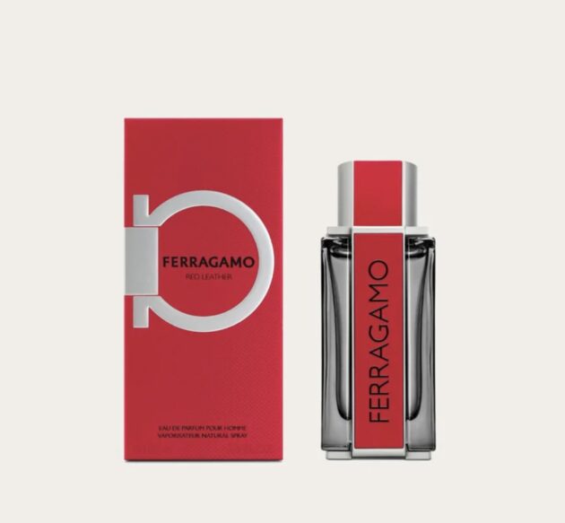 FERRAGAMO RED LEATHER EDP 100ML - Image 2